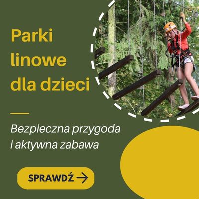 Parki linowe w Polsce – wyzwania i zabawa dla dzieci